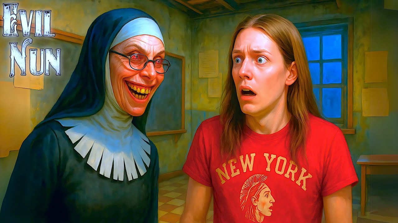 De RETOUR Dans L&rsquo;Orphelinat De La Nonne PSYCHOPATHE ! 😈😱 (Evil Nun) - D&eacute;lires de Max
