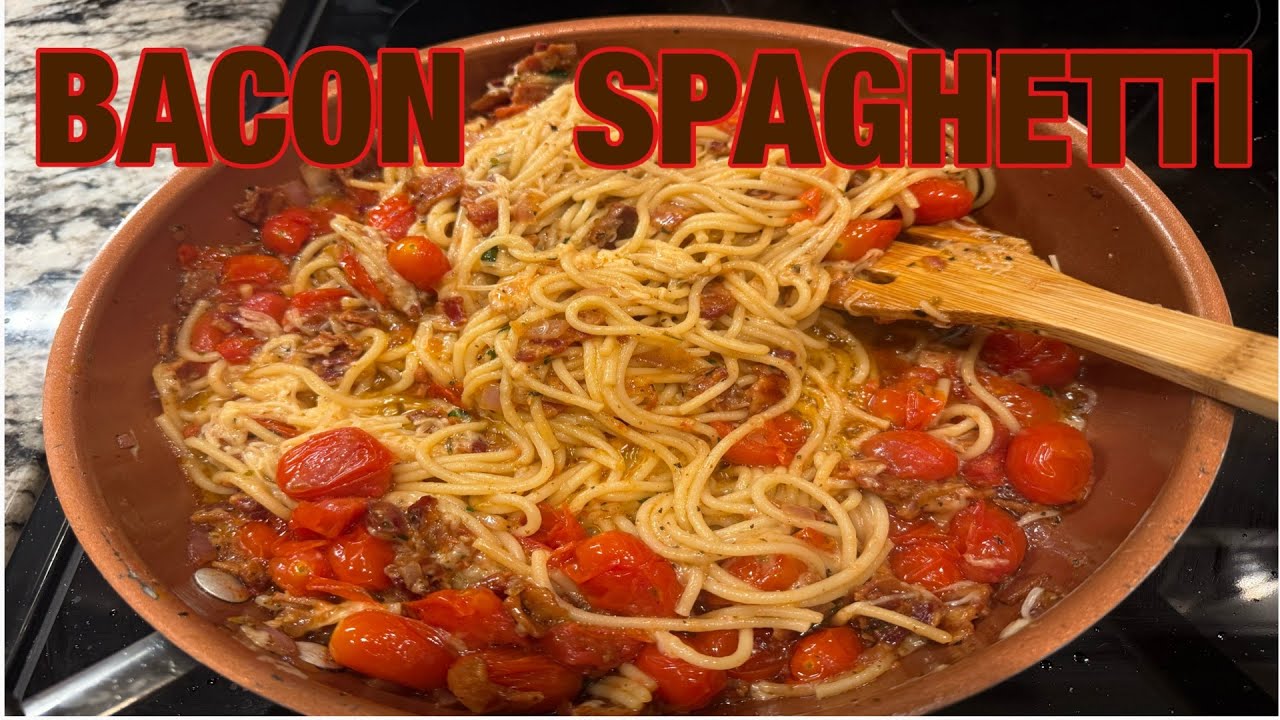 Bacon Spaghetti | Relyable’s Recipes 
