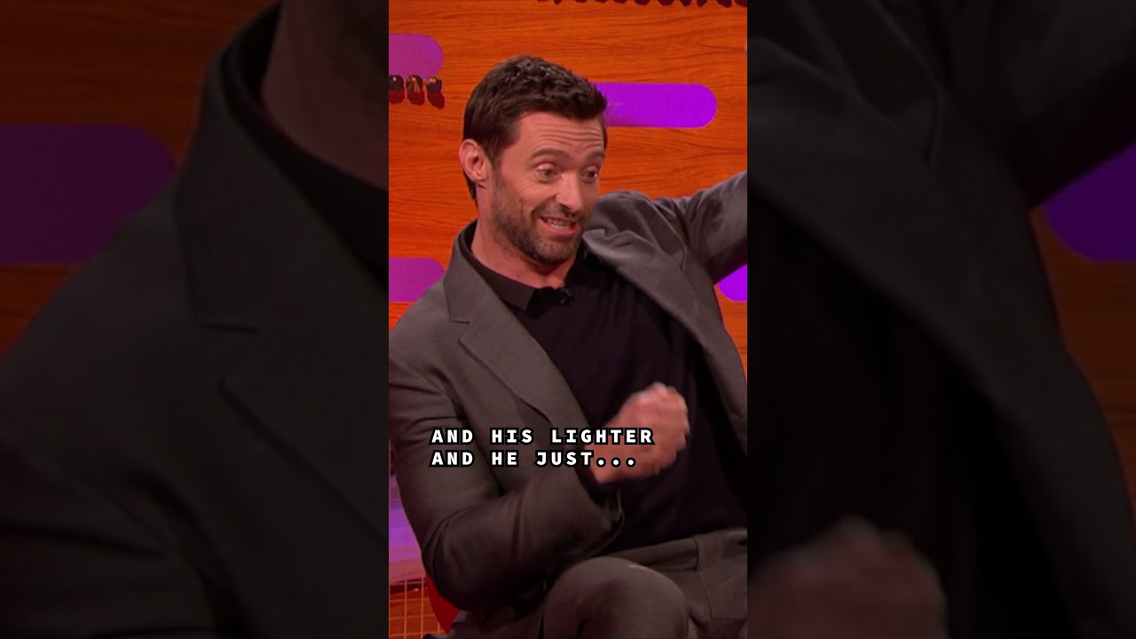 #HughJackman's not so Happy New Year 🎆 #GrahamNorton #TheGrahamNortonShow