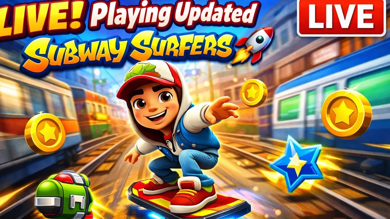 playing updated subway surfers