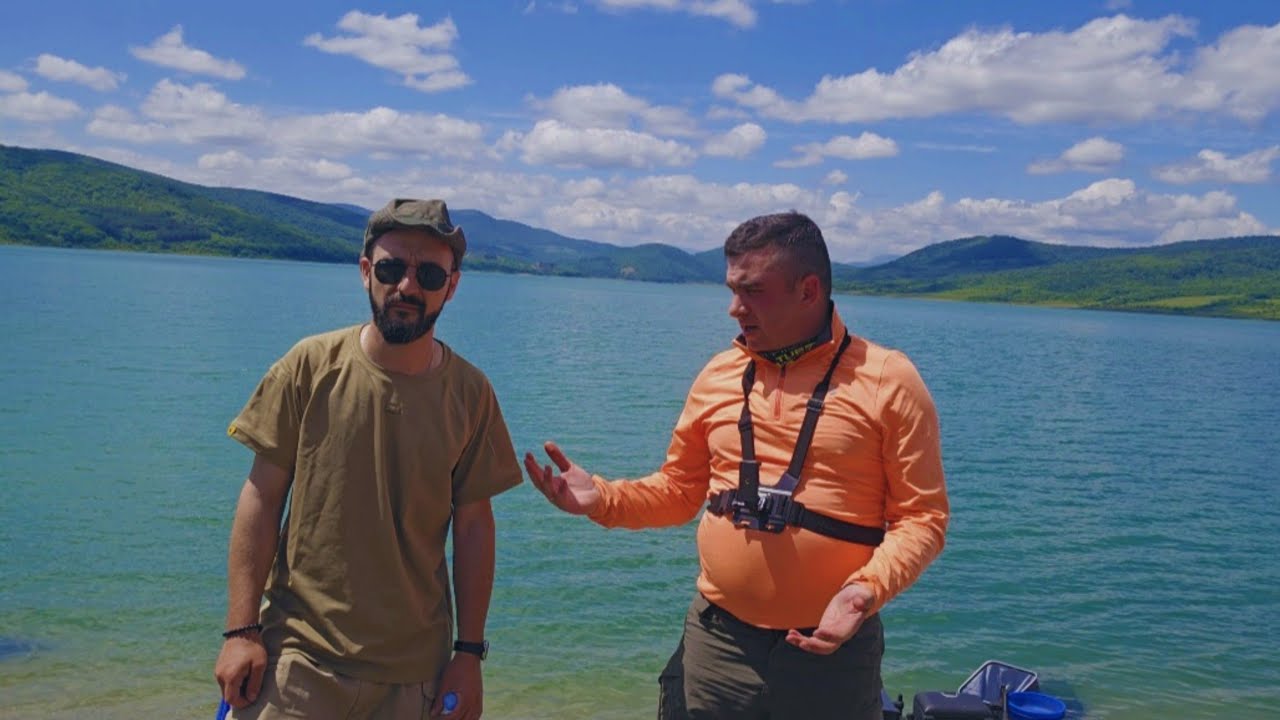 თევზაობა სიონის ტბაზე ჩემს მიერ მომზადებული თევზის დასაკვები. 2025.