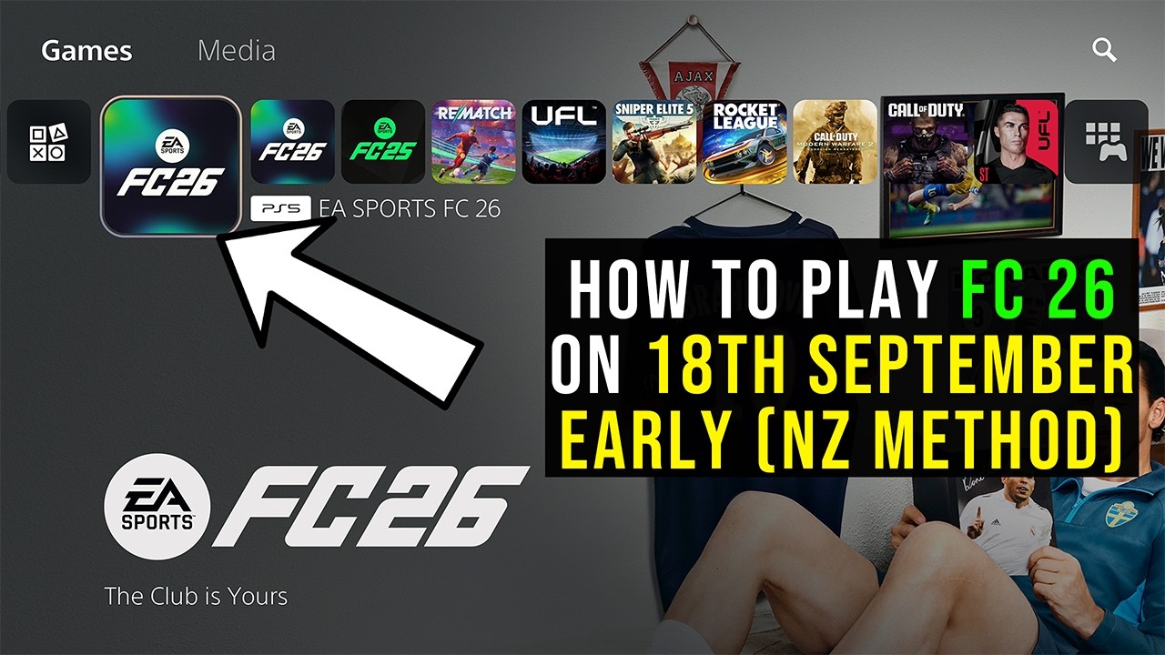 How To Play FC 26 Early EARLY ACCESS GLITCH FOR PS5, XBOX & PC (New Zealand Method)