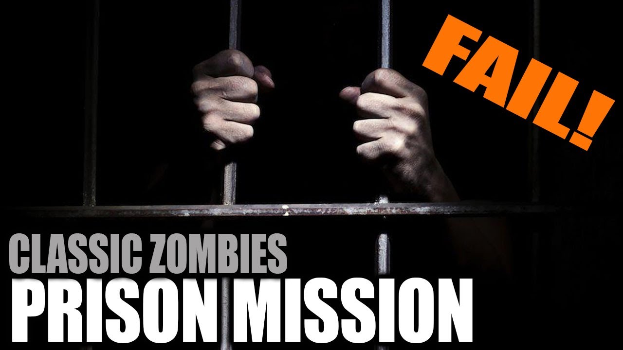 Prison Mission FAIL!...Classic Zombies (Call of Duty Zombies)