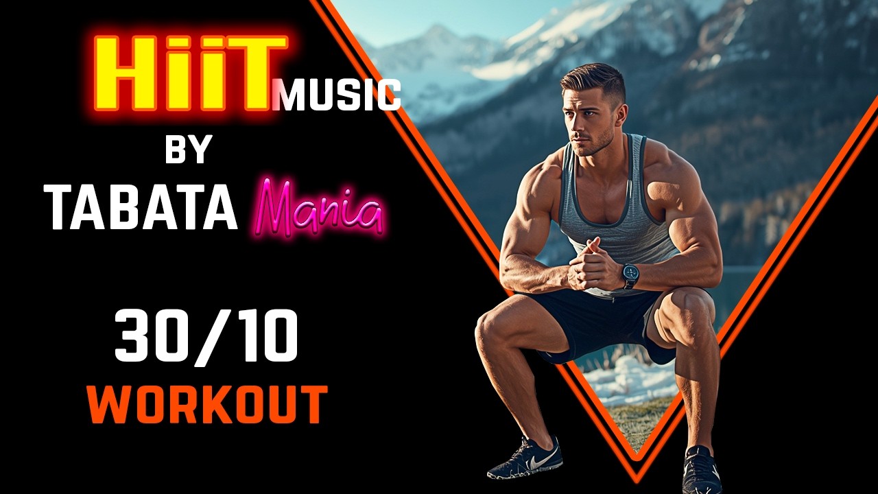 TABATA 30/10 - Тренировочная музыка с TIMER by TABATAMANIA