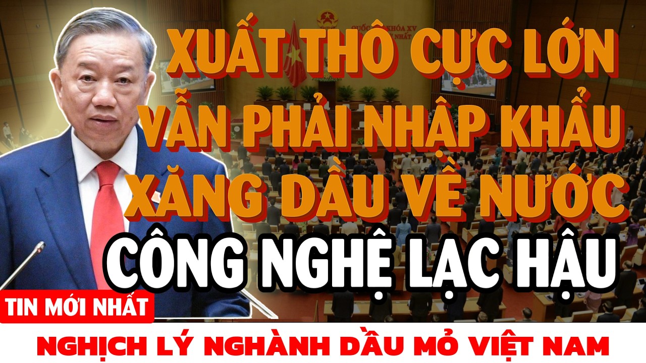 [PODCAST] Vì sao Việt Nam xuất khẩu dầu thuộc top thế giới nhưng vẫn phải nhập khẩu xăng dầu về dùng