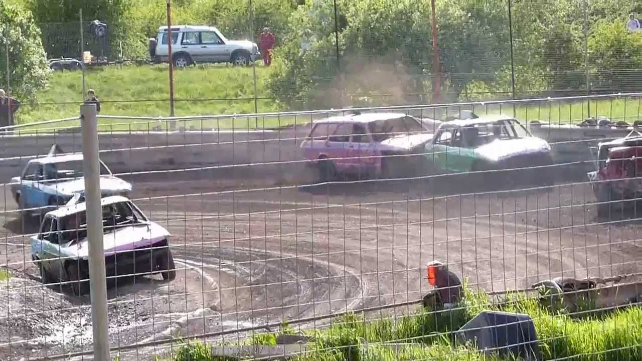 Startrax - All Mk1 & Mk2 Granada Bangers Stoke 01/06/13 - TB Race Videos
