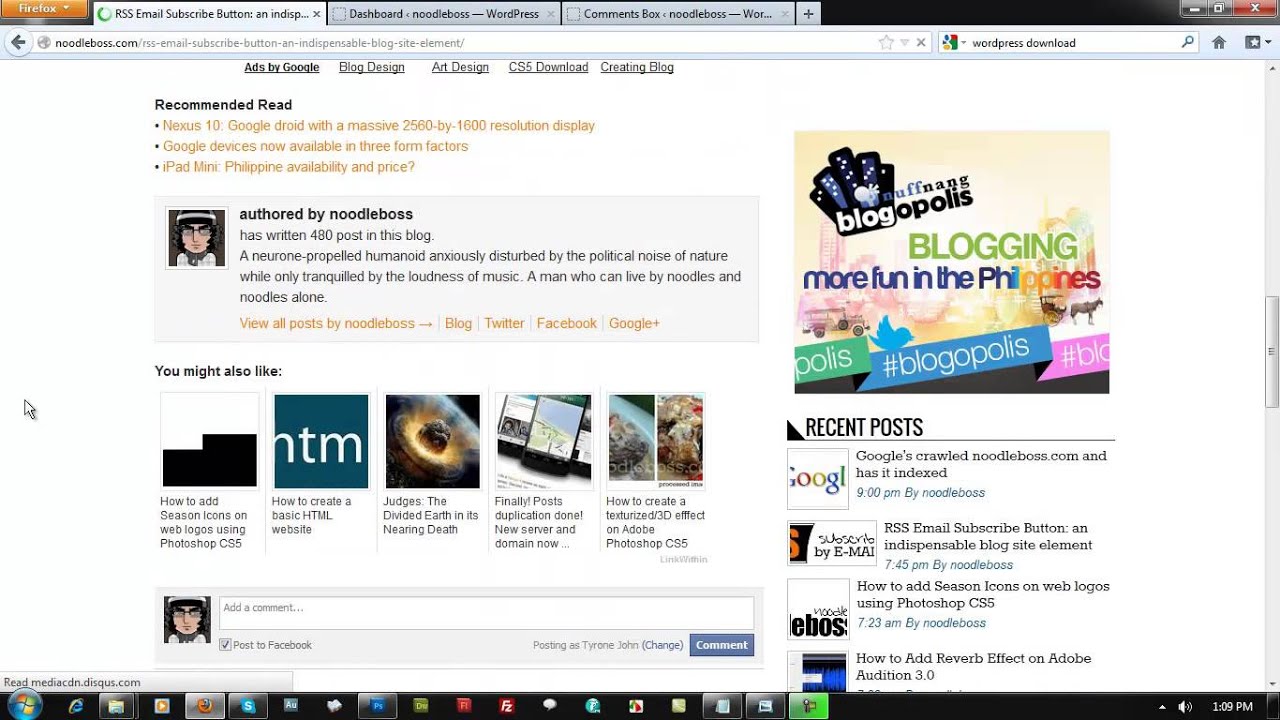 How to Install/Setup Facebook Plugin for Wordpress