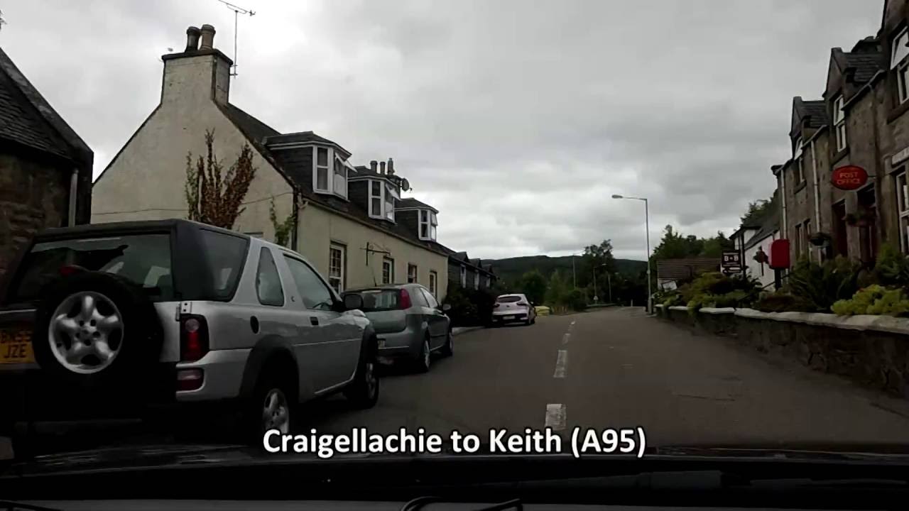 Great Scottish Driving Roads - Craigellachie to Keith (A95)