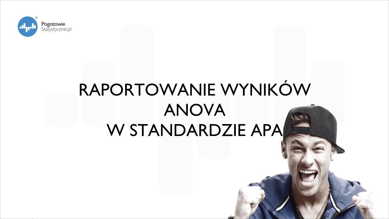 Statystyka do pracy dyplomowej - ANOVA w standardzie APA. Jednoczynnikowa analiza wariancji.