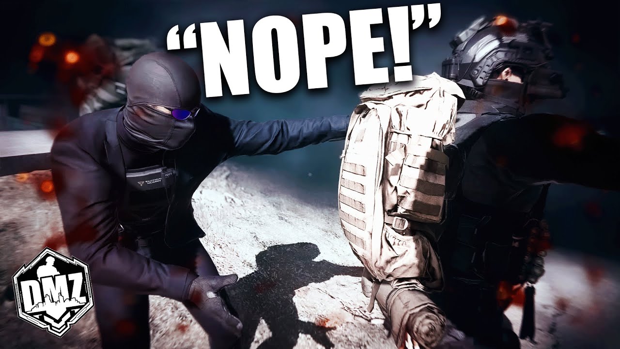 BEING a SNEAKY SOLO NINJA in DMZ is TOO MUCH FUN!