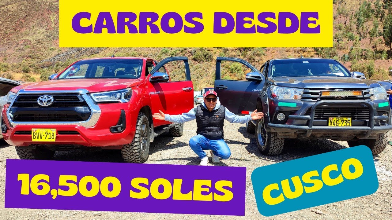 CARROS DESDE 16,500 SOLES - CUSCO