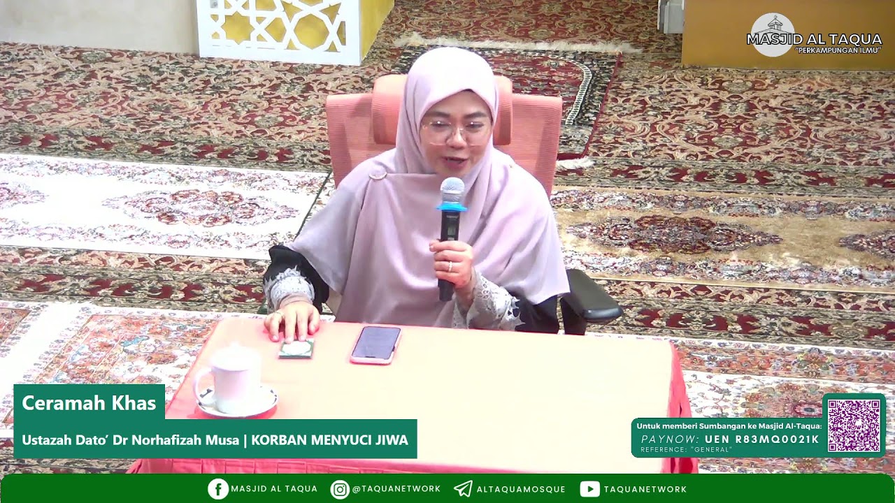 KORBAN MENYUCI JIWA