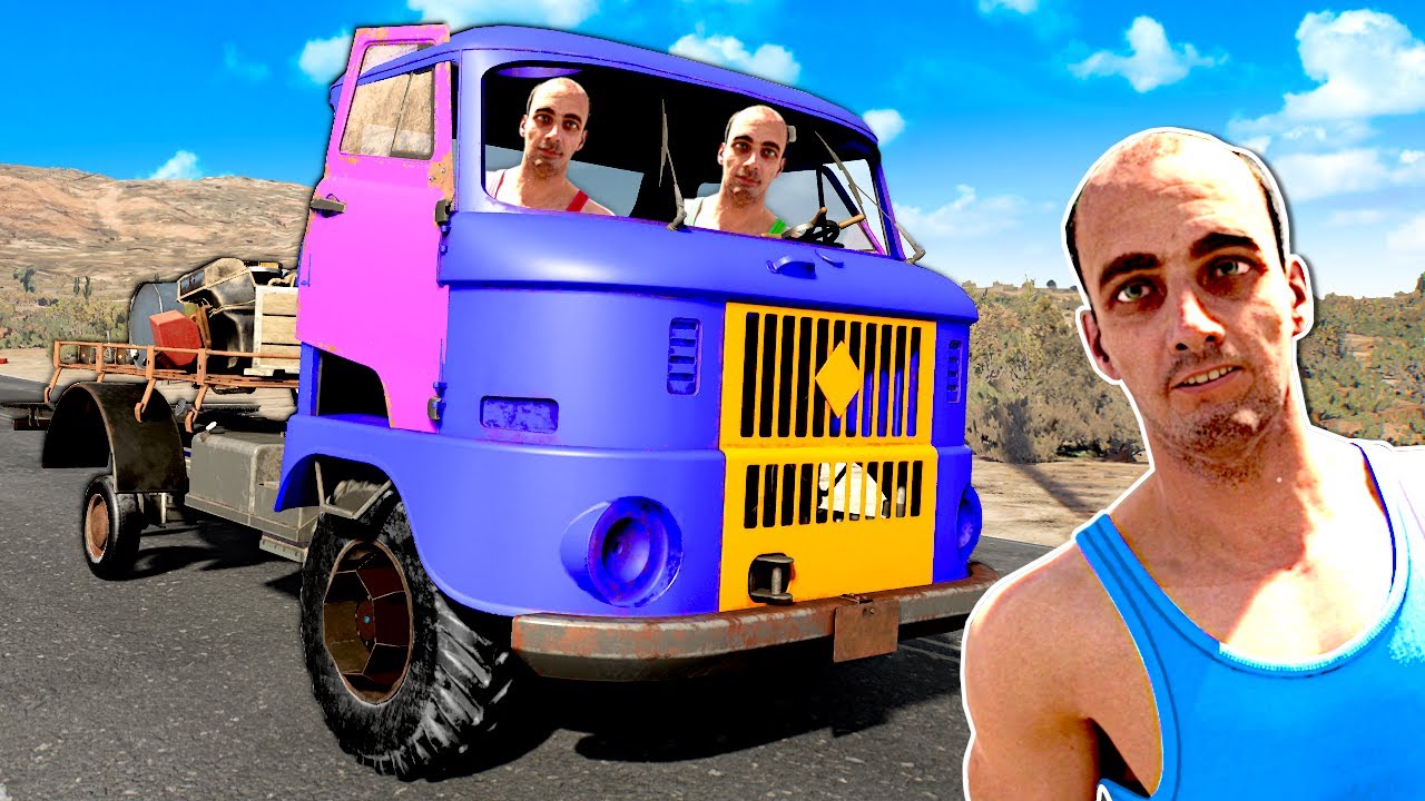 We Found a SEMI TRUCK in Drive Beyond Horizons Multiplayer!