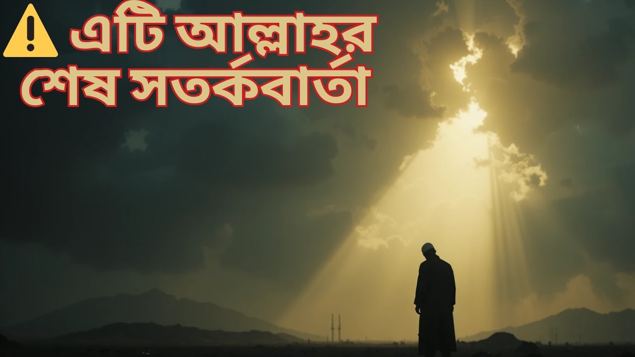 ⚠️ এটি আল্লাহর শেষ সতর্কবার্তা—এবারও কি আপনি তা উপেক্ষা করবেন?! #lighttoparadise  #islamicvideo