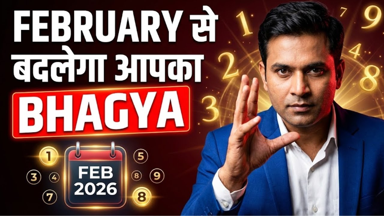 February numerology prediction 2026 For mulank 1 to 9 (Hindi)