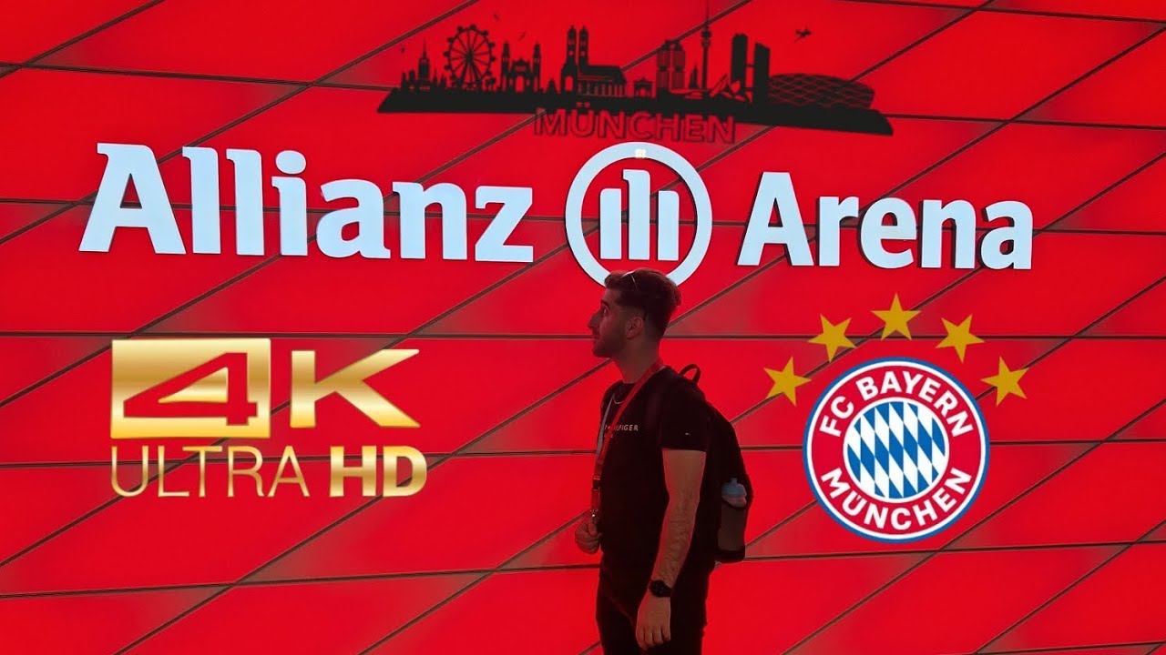 جوله في متحف وملعب بايرن ميونخ ⚽️😍 Allianz Arena ( München,Germany )Bayern München Tour