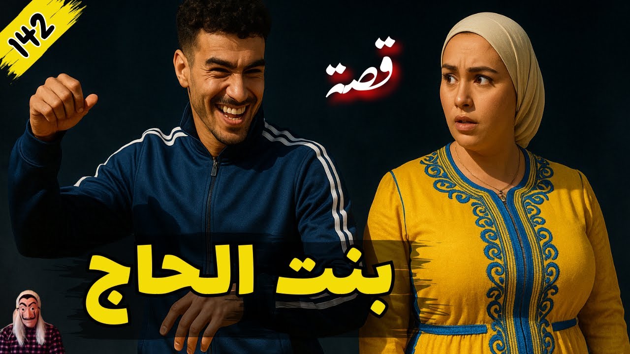 قصة بنت الحاج. بغا يحفر ليهم حفرة وطاح فيها. بداها بـ تعلم البيع والشراء وسالاها بالزواج.الحلقة 142