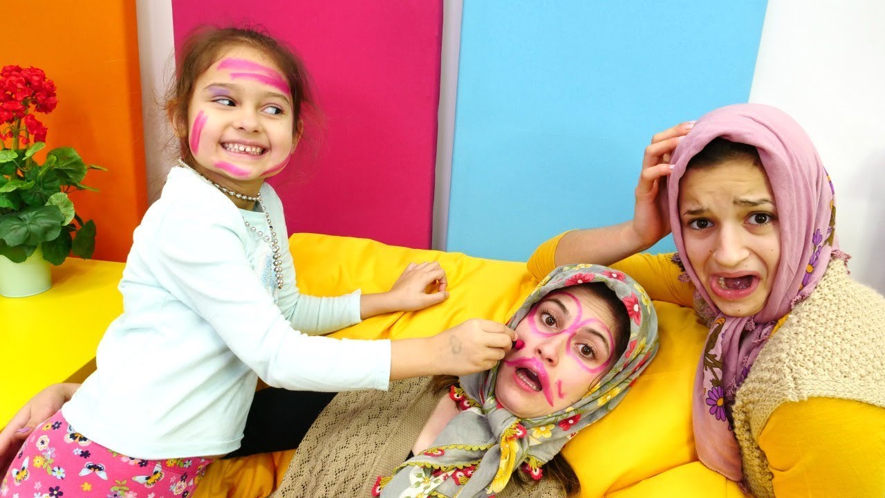 Fındık ailesi. Selin anneanne ve babaanne kontrolü altından çıkıyor. Çocuk videoları