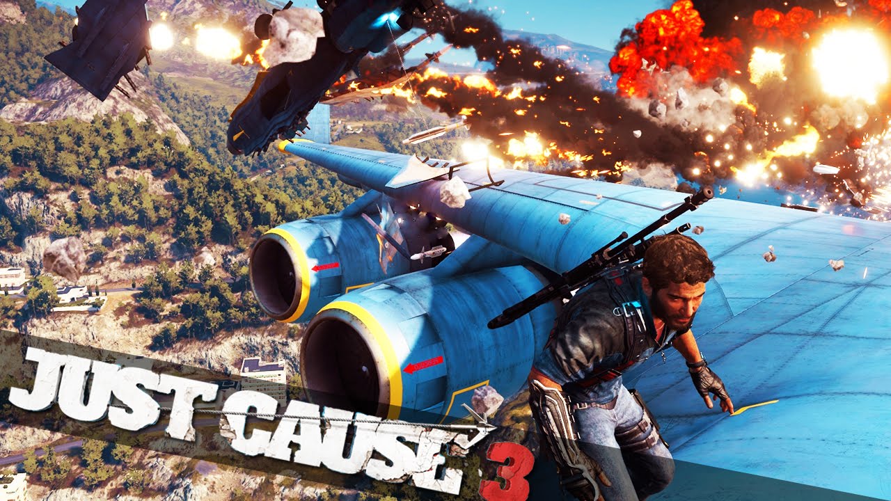 2 PLANES 1 BRIDGE! :: Just Cause 3 Epic Stunts!