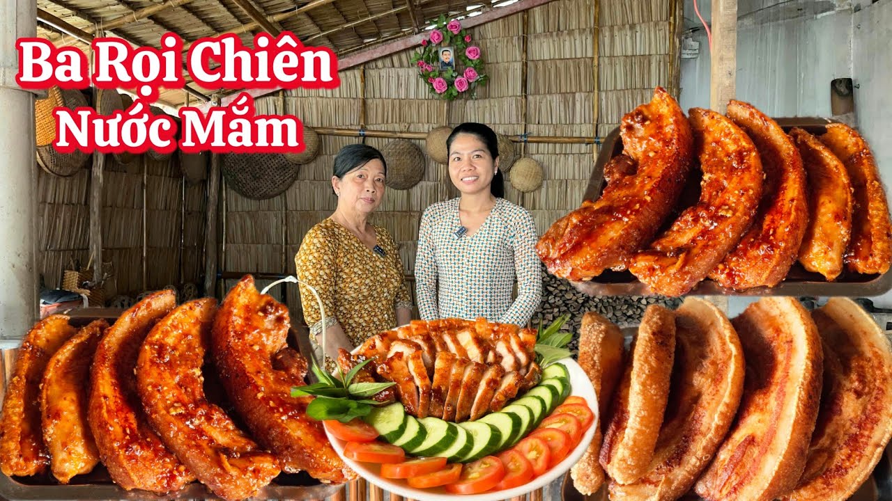 BA RỌI CHIÊN NƯỚC MẮM da giòn thịt ngọt đổi món cho gia đình lại rất hao cơm 