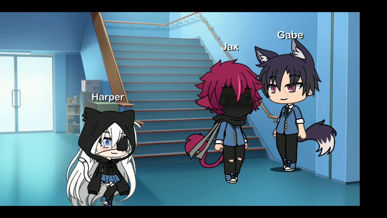 Gacha life~A Cat in an all Wolf school (Read Desc)