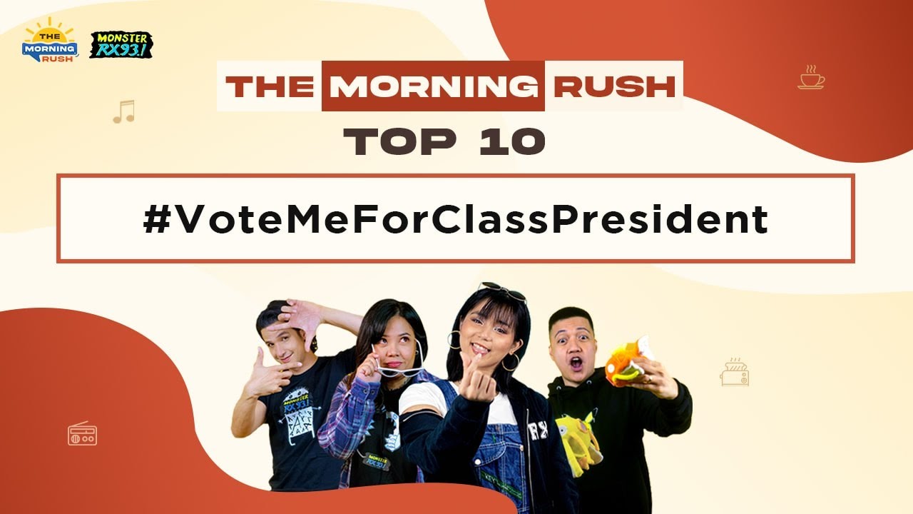 TMR TOP 10: #VoteMeForClassPresident | The Morning Rush | RX931