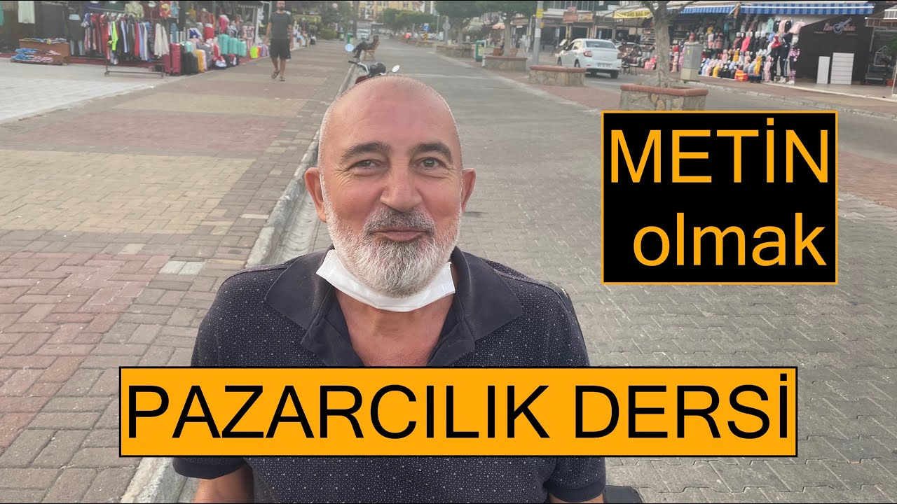 PAZARCILIK DERSİ