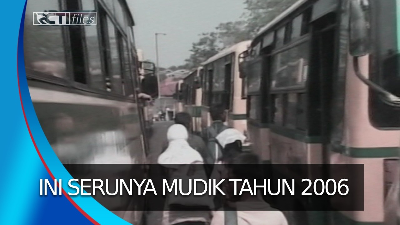 Berjubelan di Terminal Demi Bisa Mudik Tahun 2006