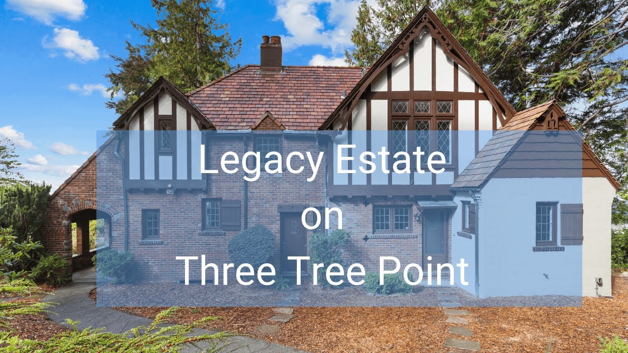 16349 Maplewild Ave SW...a Legacy Estate on Three Tree Point in Burien, WA