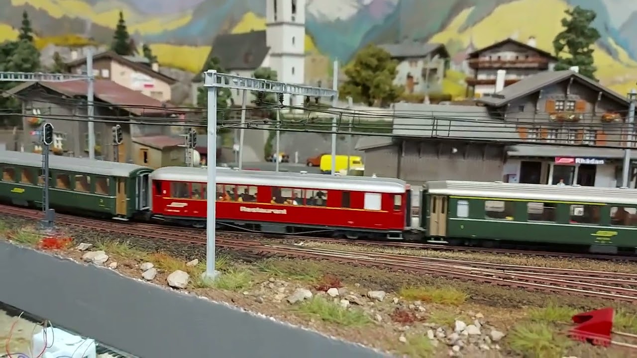 Rhb H0m Fahrt von St.Monique nach Rhädan