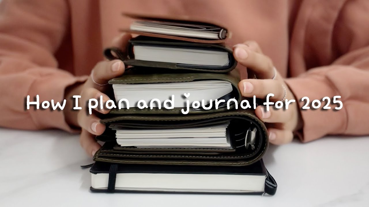 2025 다이어리 기록 루틴 소개, 5가지 플래너 활용법 | How I plan and record my days for 2025