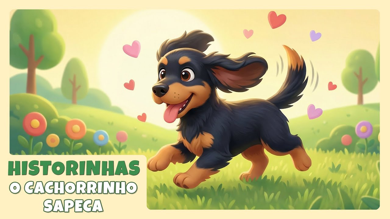 O Cachorrinho Sapeca 🐶💖 | Uma Linda Historinha Infantil