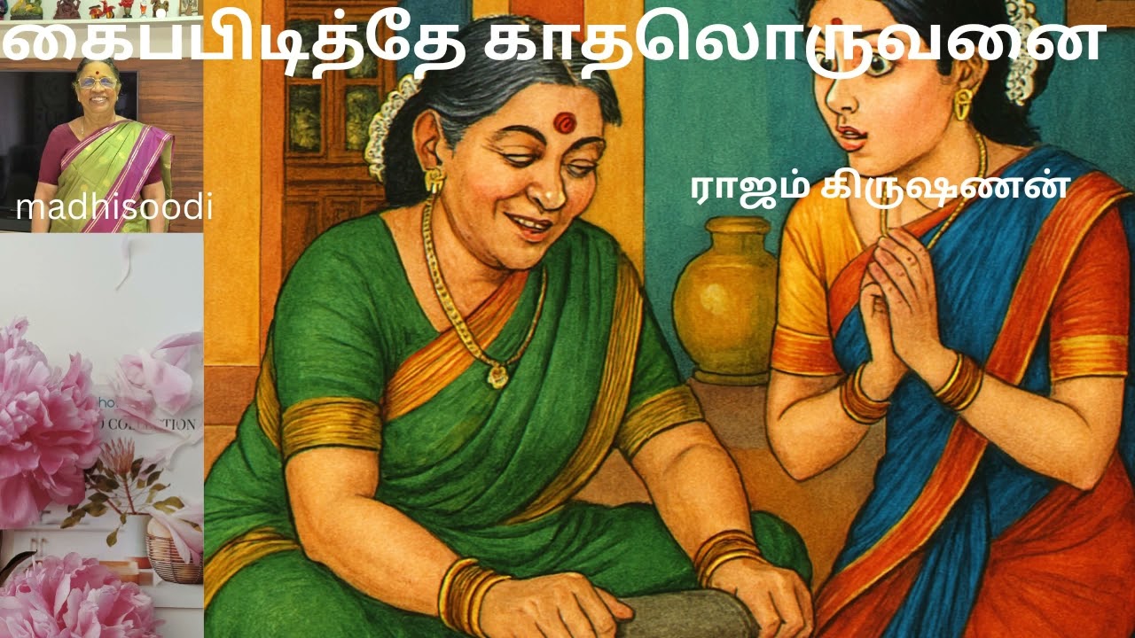 கைப்பிடித்தே காதல் ஒருவனை..... _ சிறுகதை_ எழுதியவர் ராஜம் கிருஷ்ணன். Amutha Punniamurthy.