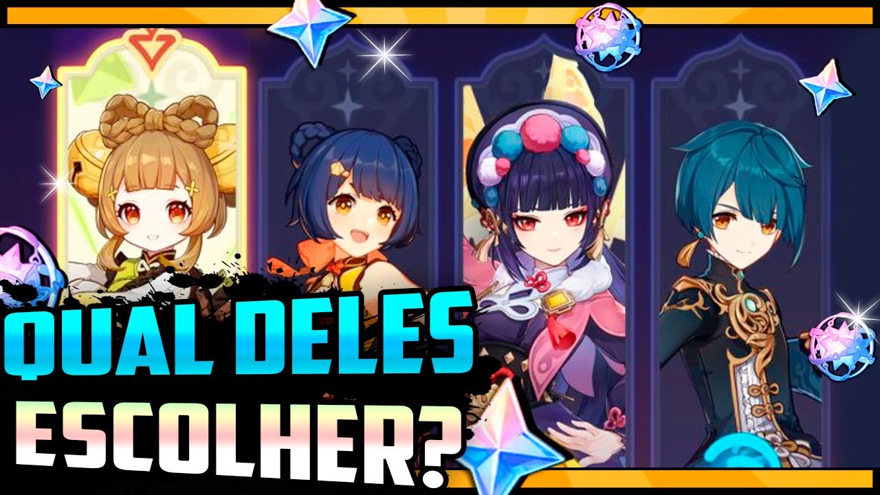 PEGUE AS 1070 GEMAS, 13 TIROS E HERÓI GRÁTIS! - Quem Escolher? | Genshin Impact