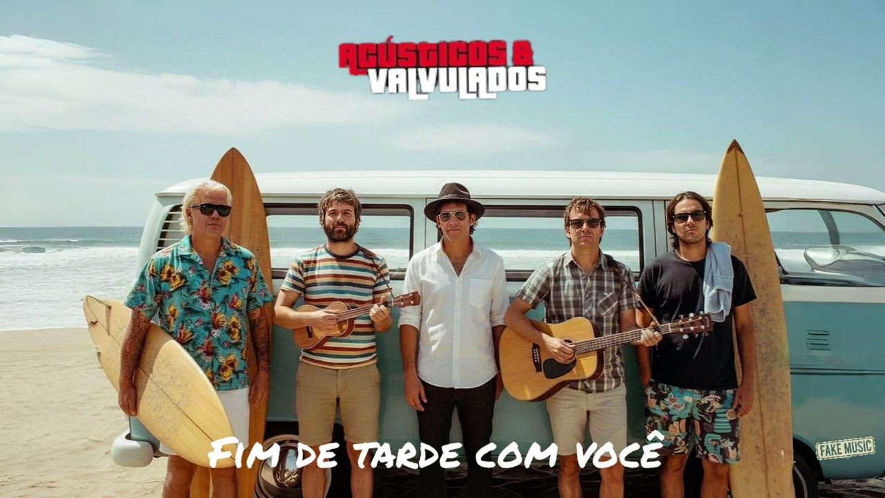 Acústicos e valvulados - Fim de tarde com você (surf music cover)