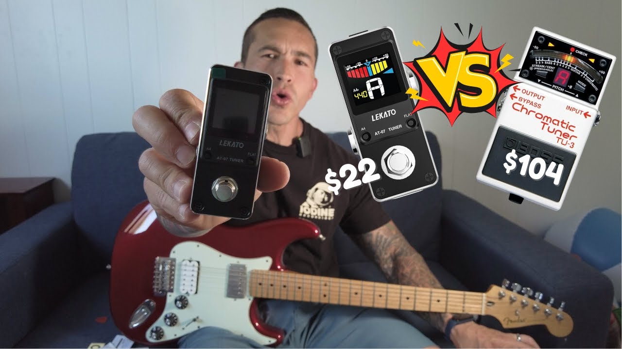 Lekato Tuner Pedal Versus the BOSS TU-3.