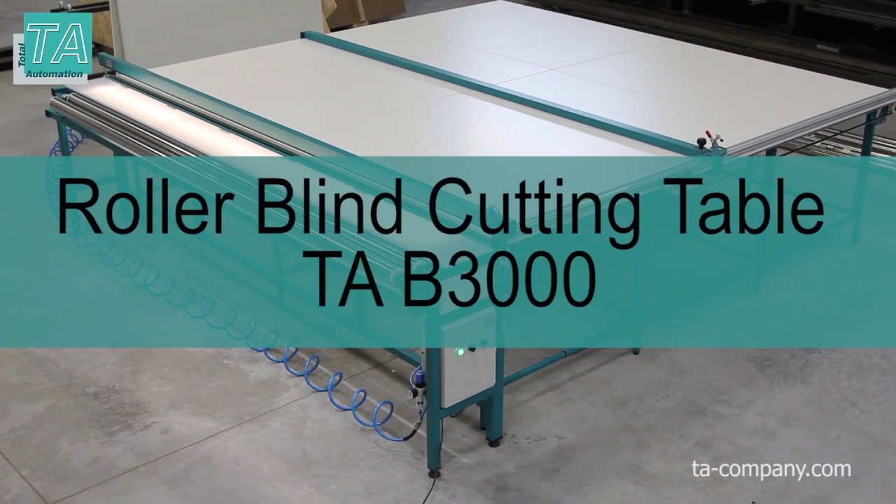 Mesa de Corte para cortinas Roller TA B3000