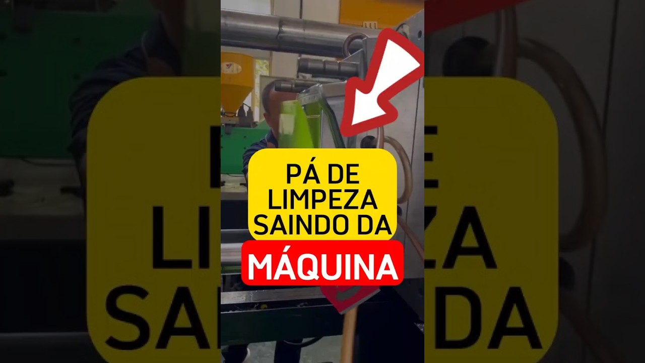Já viu como a pá de limpeza é feita?! 