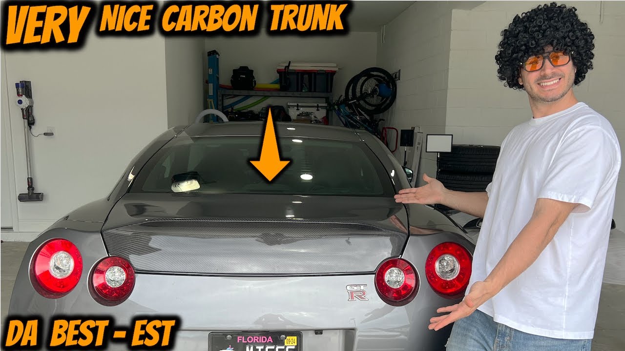 Best GTR Carbon Fiber Trunk | Install