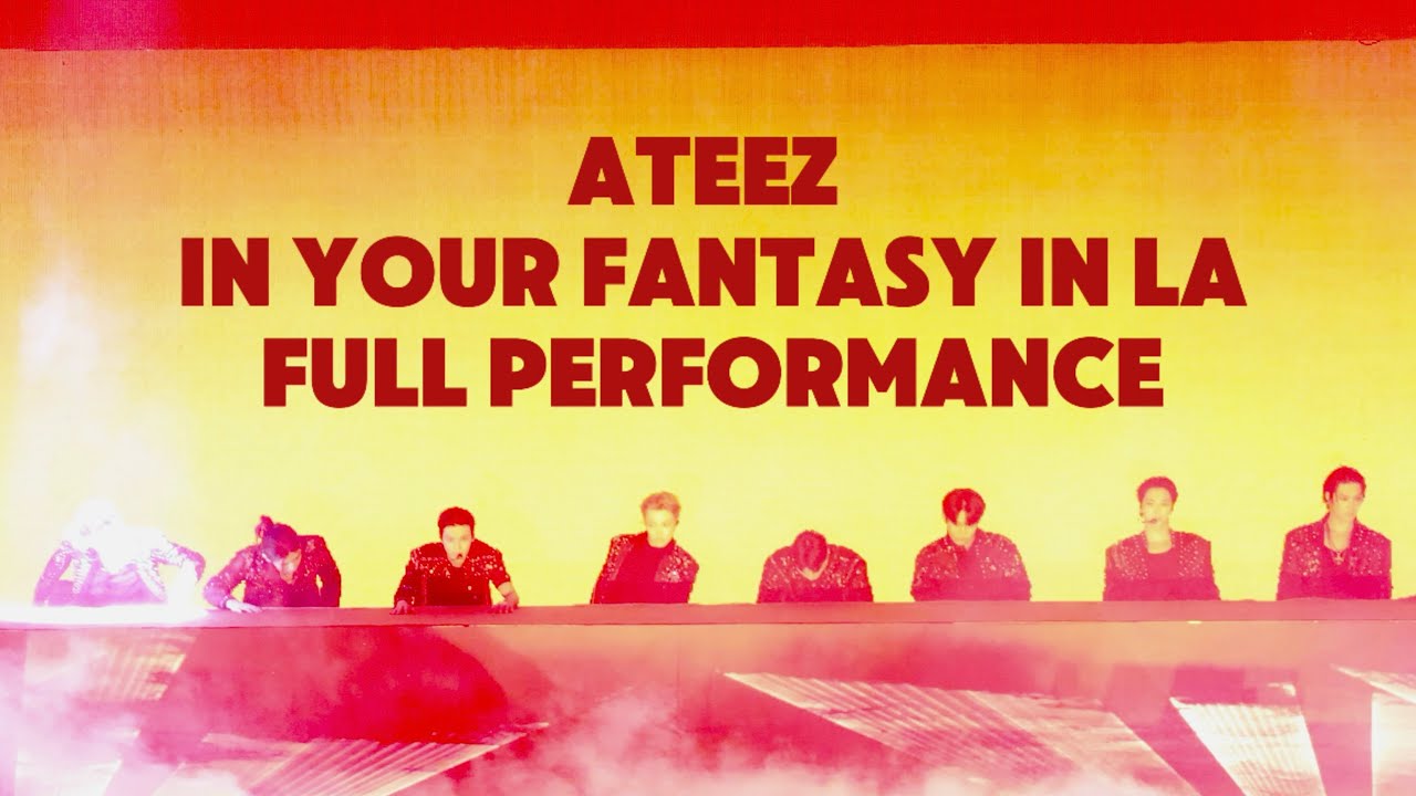 [4k] 250808 ATEEZ Full Concert | In Your Fantasy in LA, BMO Stadium 에이티즈