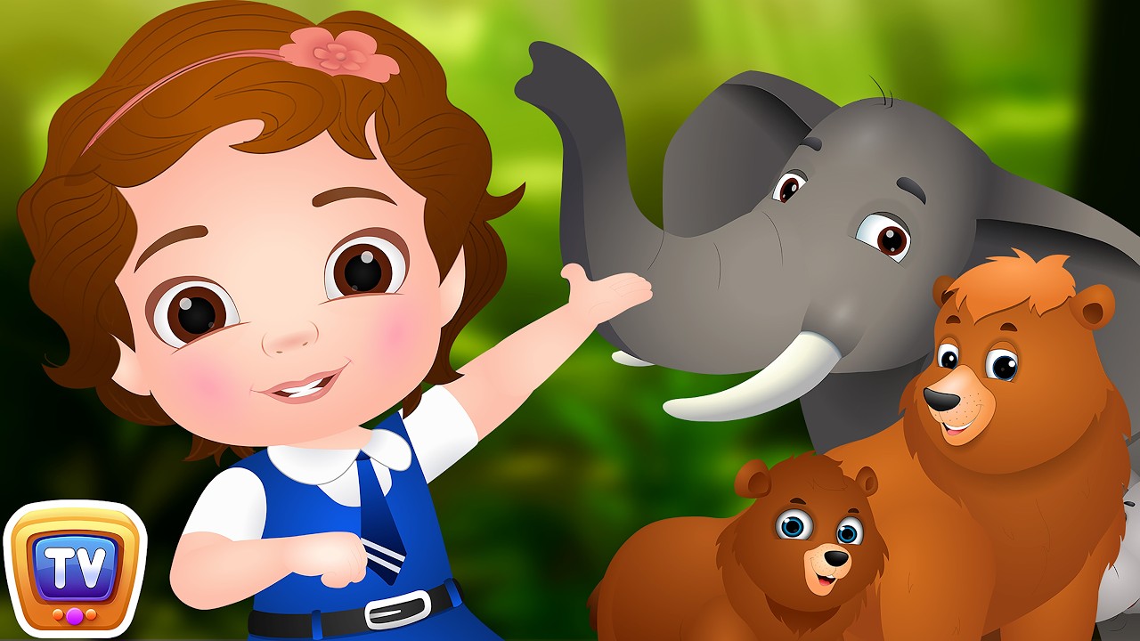 Going To the Forest | Wild Animals for Kids and More Learning Songs & Nursery Rhymes by ChuChu TV