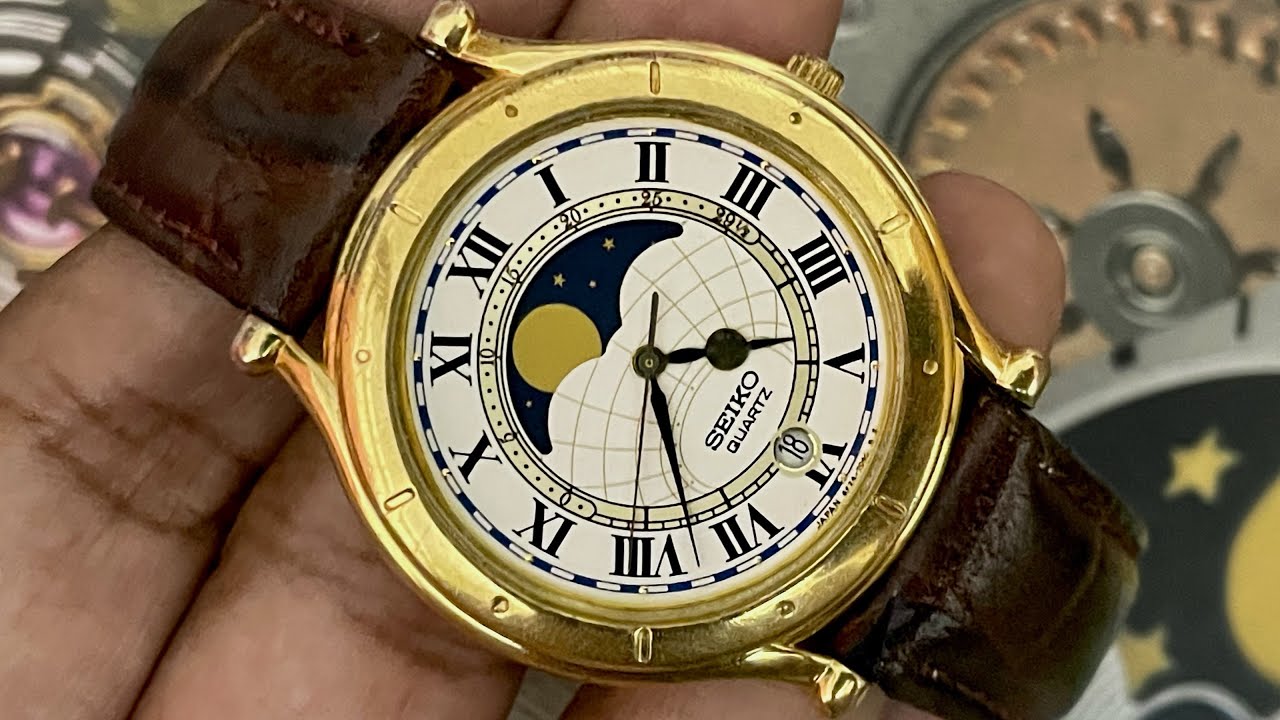 Seiko Age of Discovery Moonphase Edition (6F24-7030) - 1990s 