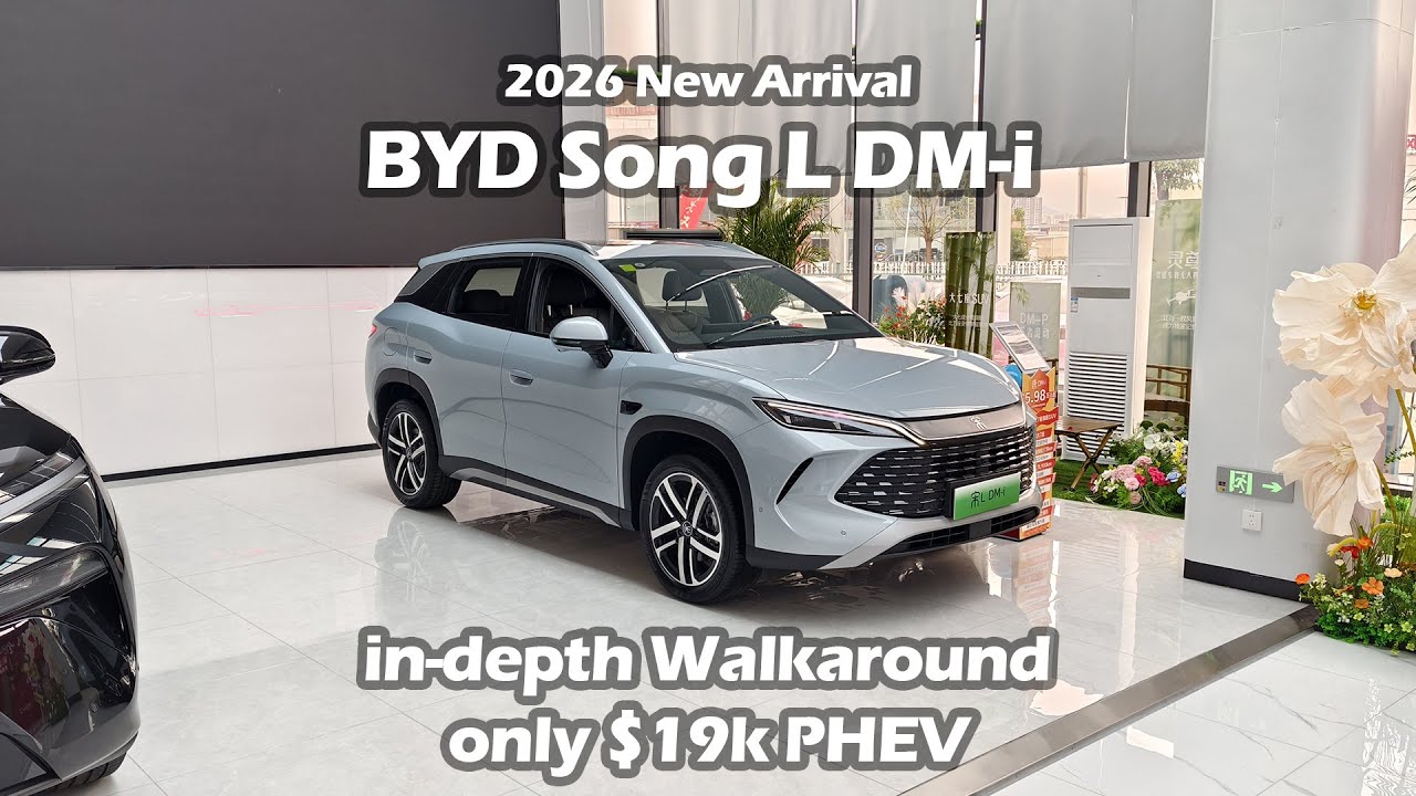 2026 BYD Song L DM-i 130km Excellence Edition PHEV SUV - Big Bear Test Car