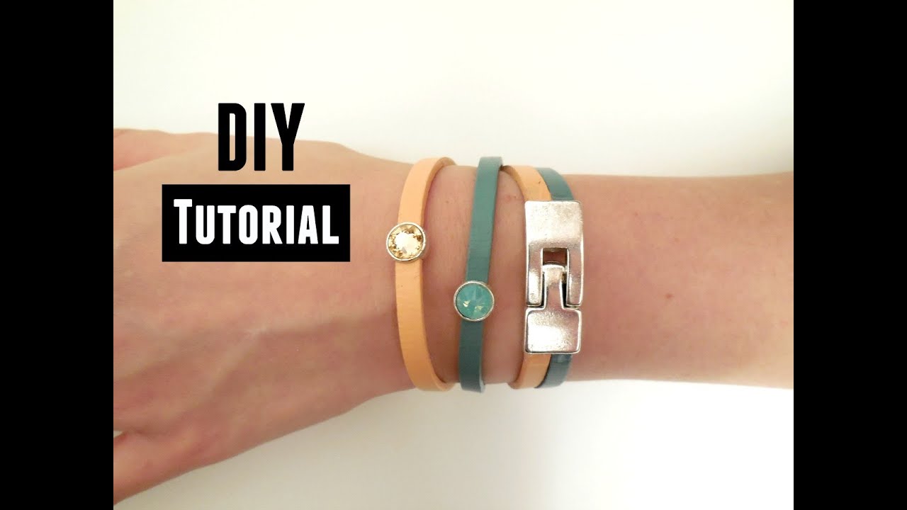 Wikkelarmband Van Leer Maken
