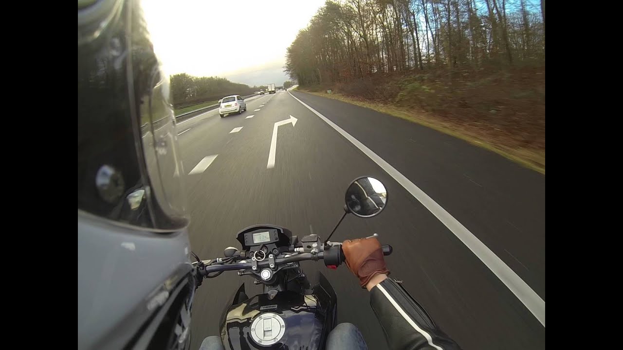 Highway test and top speed - Derbi 125 Mulhacen + sportexhaust