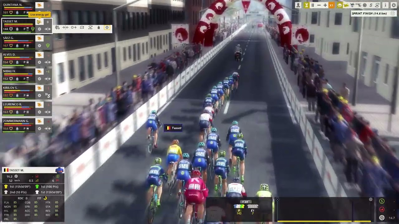 Pro Cycling Manager 2016 ep41 GP ao Algarve stage 5 gameplay - No Commentarry
