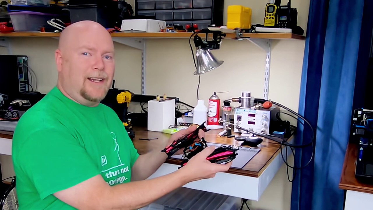 Portable Linked Dipole with 3D printed parts