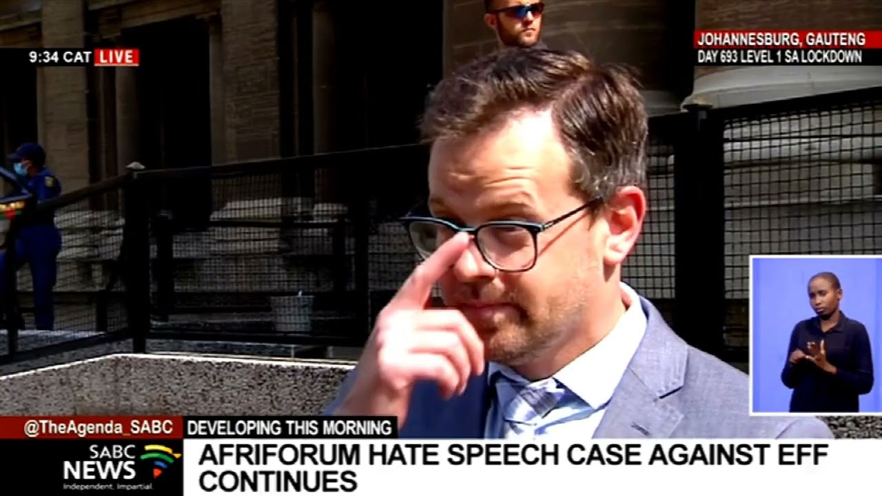 EFF vs AfriForum | Malema to conclude cross-examination in hate speech case: Ernst Roets