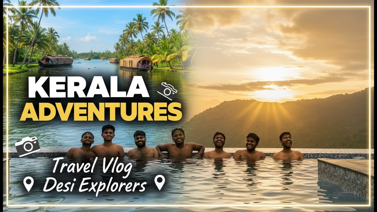 Boys Trip | Ep -1 | Kakkadampoyil - Kerala | Vlog | Apple Log