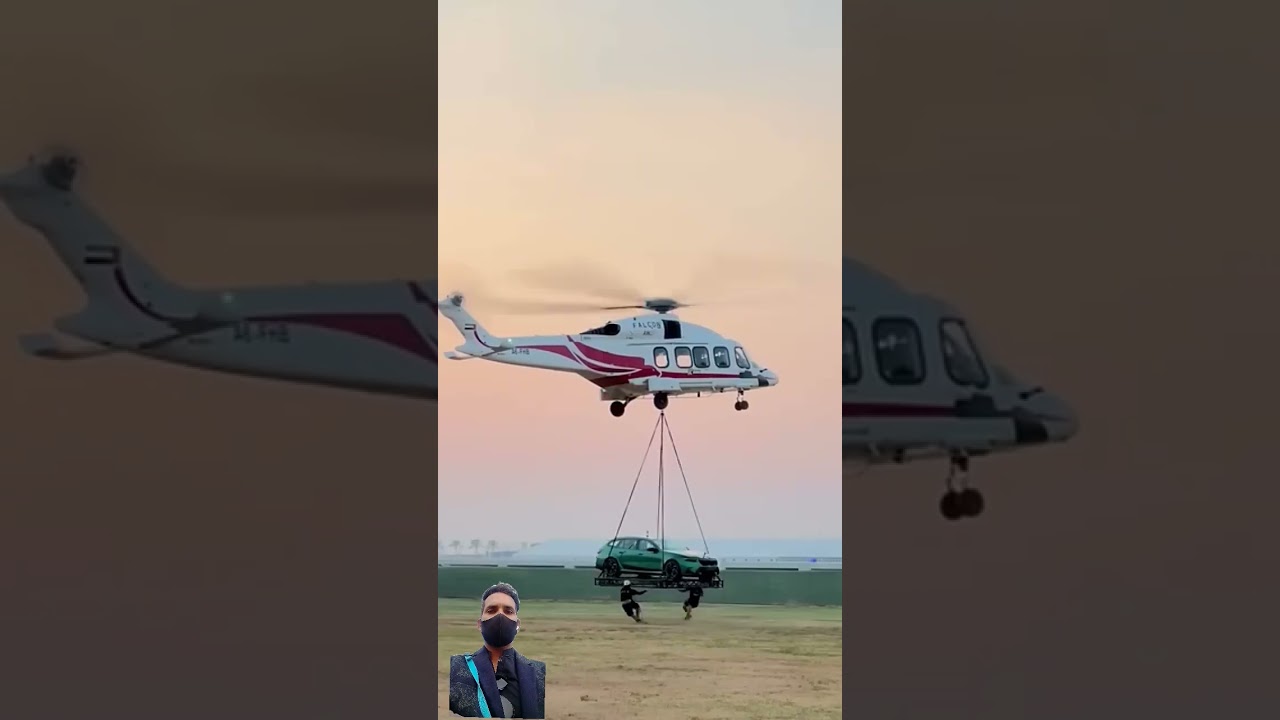 BMW M5 launching new idea #helicopter #attitude #explore #automobile